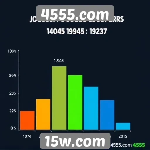 Estatísticas de jogos populares no site 4555.com